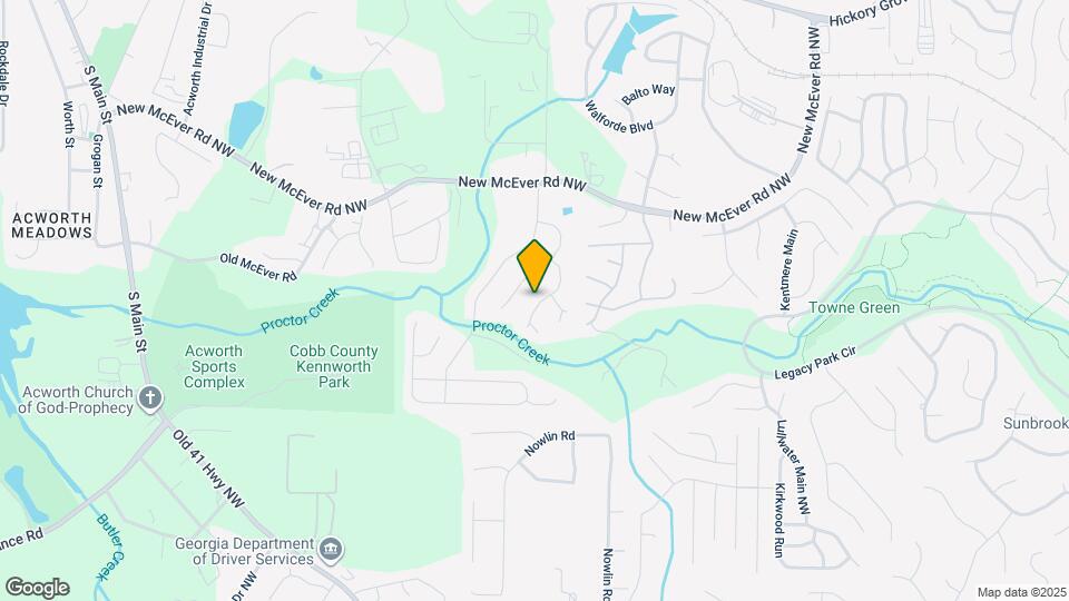 4019 McDowell Dr Map and Location Details