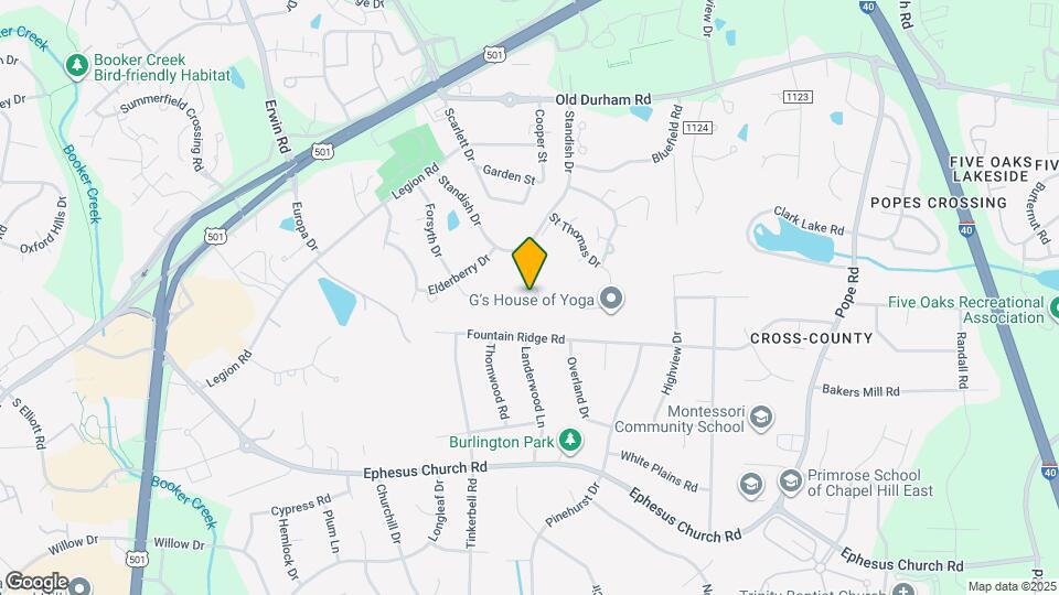 168 St Andrews Ln Map and Location Details