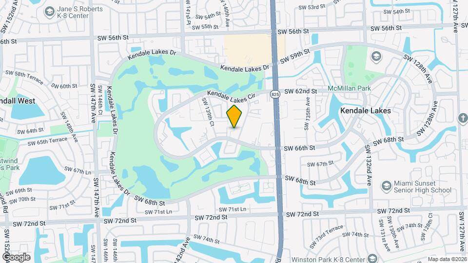 6560 SW 138th Ct Map and Location Details