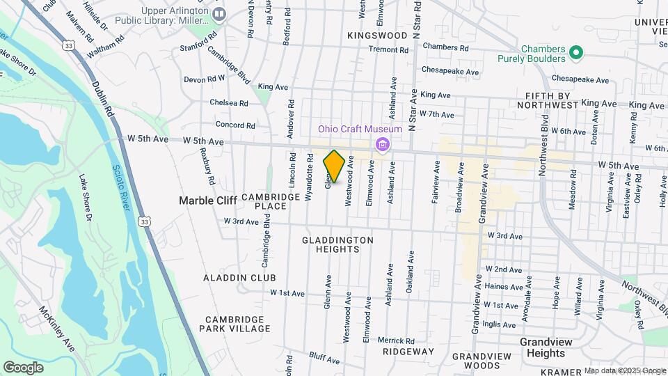 1500-1508 Glenn Ave Map and Location Details