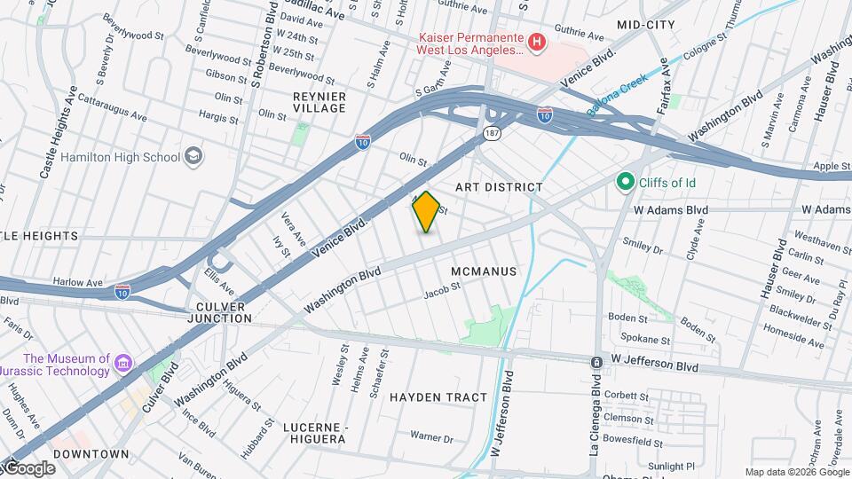 3268 Fay Ave, Unit 3268 Map and Location Details