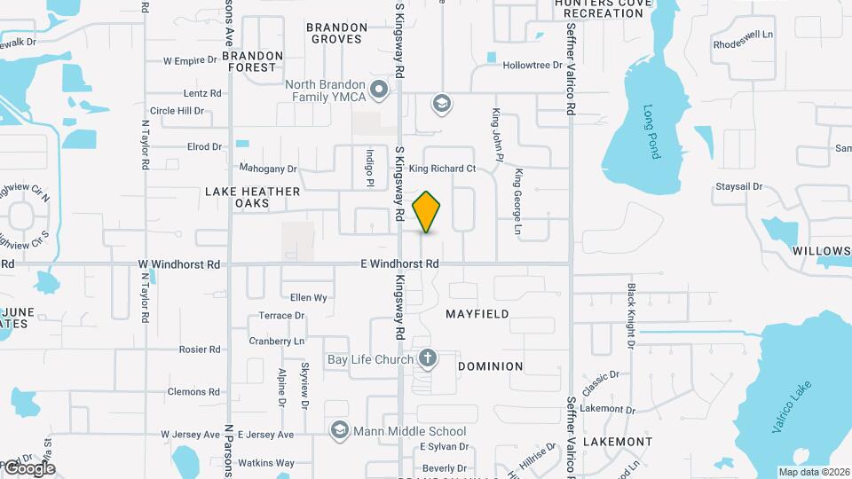 1317 Eagleview Dr Map and Location Details