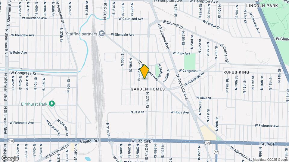 4331 N 27th St Mapa y Detalles de la Ubicación