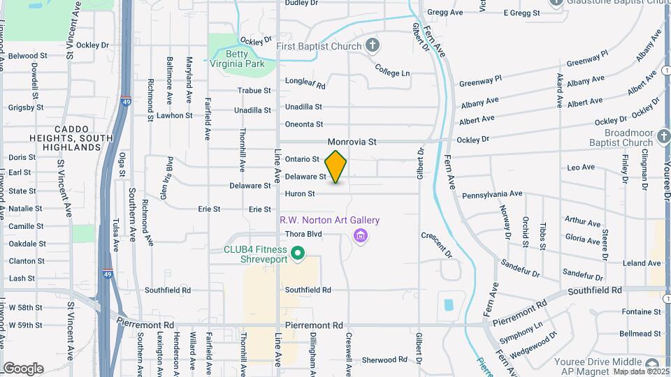 620 Huron St Mapa y Detalles de la Ubicación