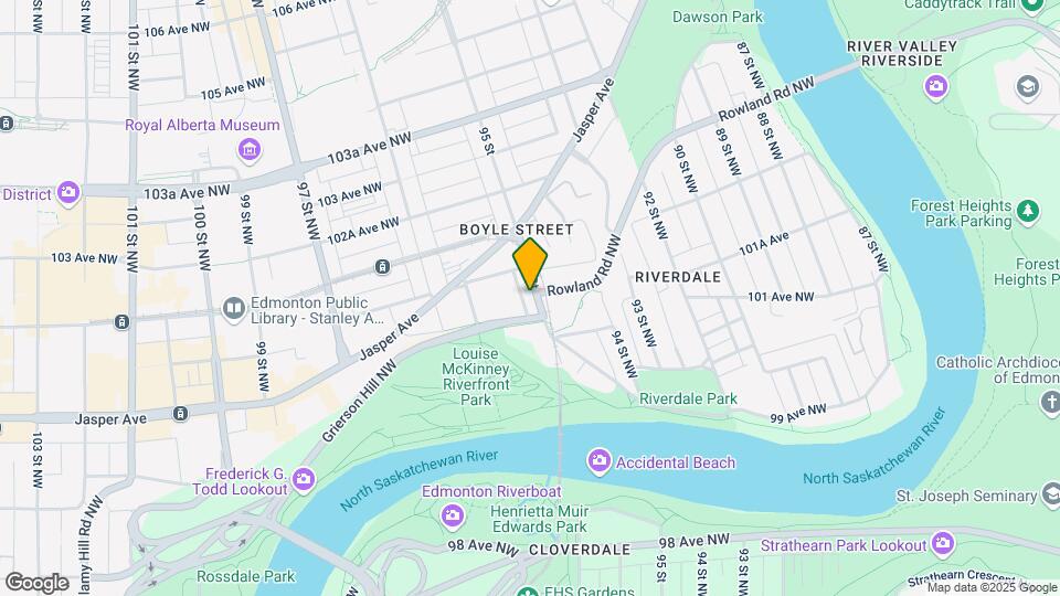 10118 95th St NW Map and Location Details