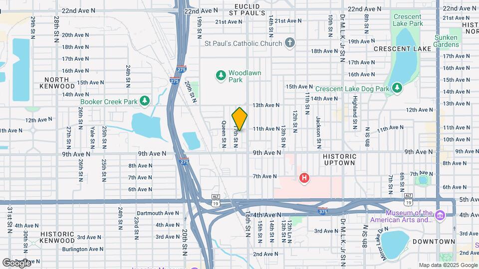 1027 17th St N Map and Location Details
