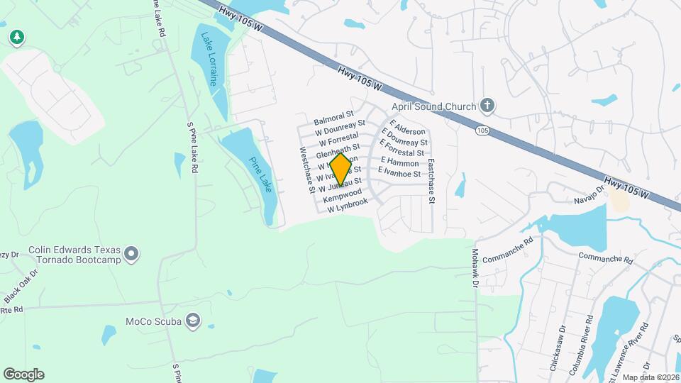 16928 Kempwood Map and Location Details