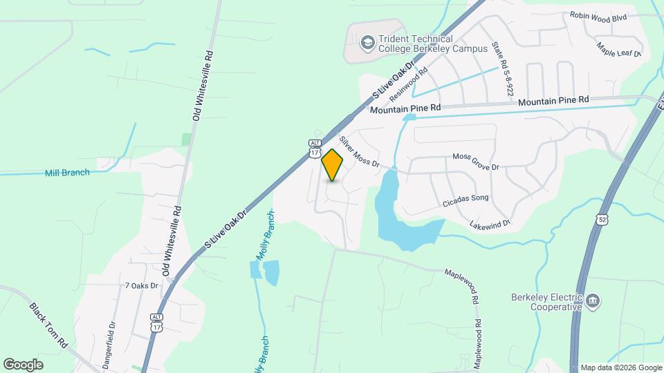 245 Swamp Creek Ln Map and Location Details