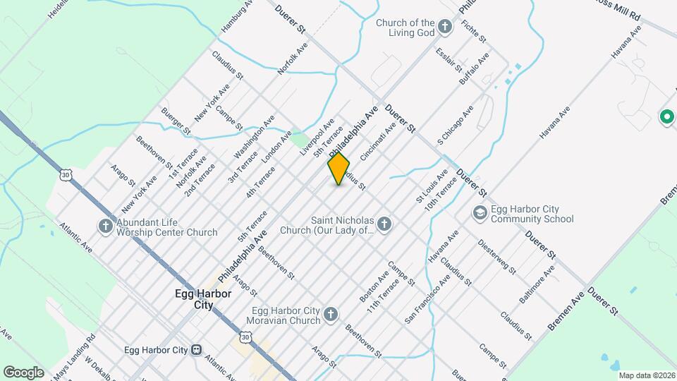 558 Cincinnati Ave Map and Location Details