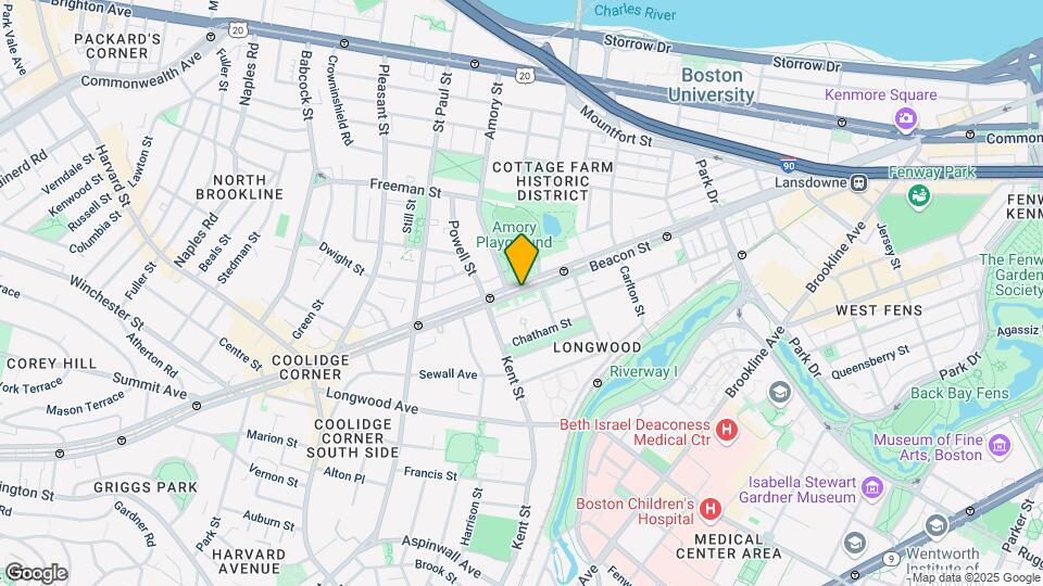 1135 Beacon St-Unit -4 Map and Location Details
