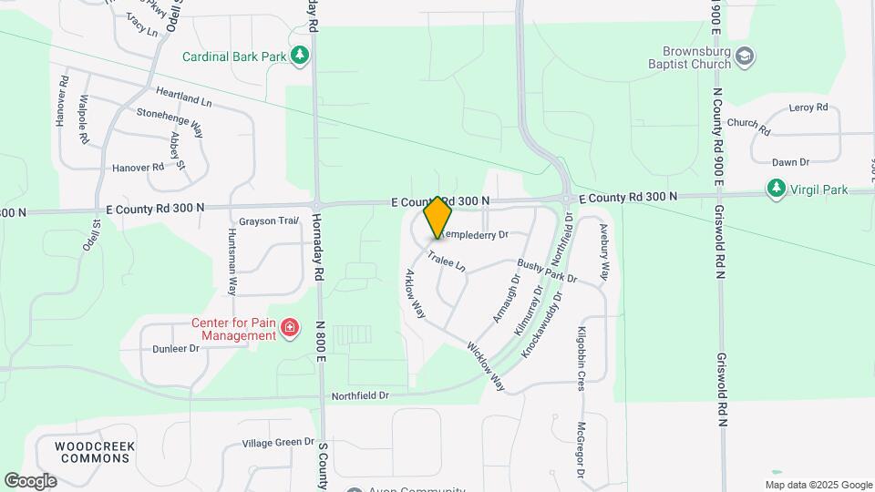 8267 Templederry Dr Map and Location Details