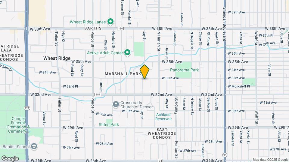 3266 Jay St Map and Location Details