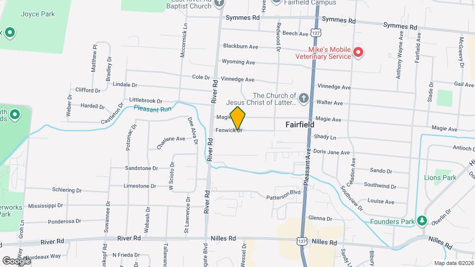 371 Fenwick Dr Map and Location Details