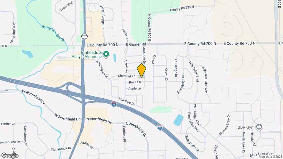 756 Rose Ln Map and Location Details