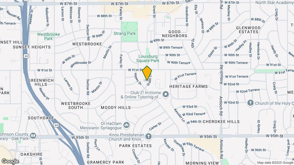 9130 Grant Ln Map and Location Details