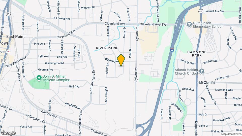 2927 Harlan Dr Map and Location Details