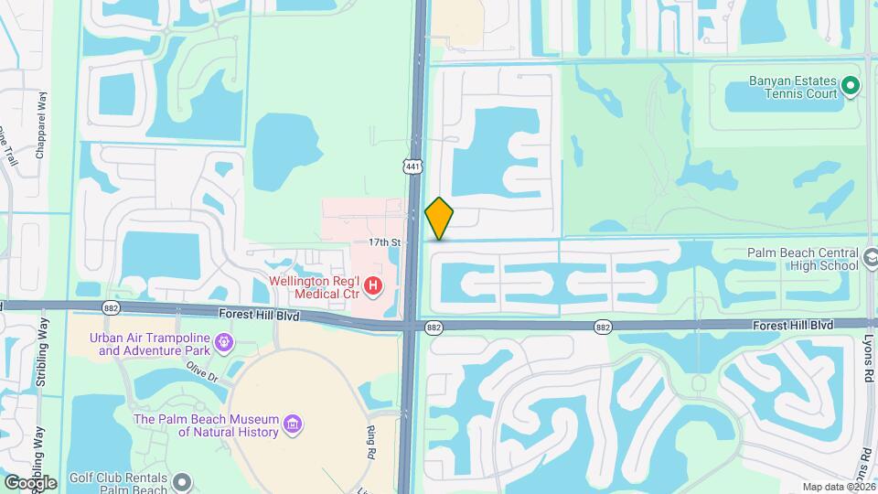 9925 Via Elegante Map and Location Details