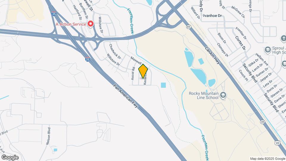 1742 Keswick Rd Map and Location Details