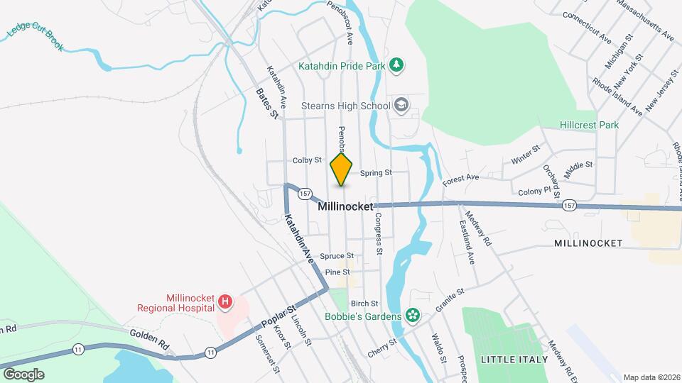 292 Penobscot Ave, Unit 1 Map and Location Details