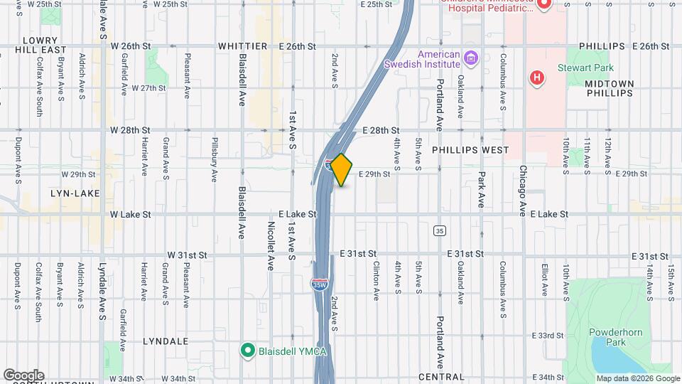 2925 2nd Ave S, Unit 3 Map and Location Details