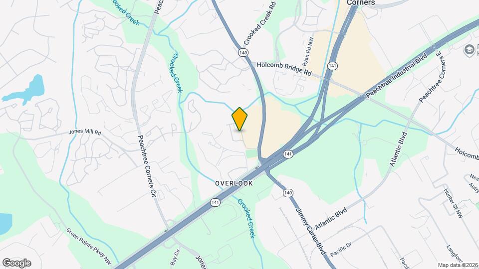 3381 Hidden Cove Cir NW Map and Location Details