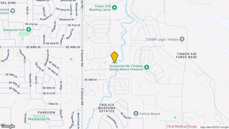 4616 Tinker Rd Map and Location Details