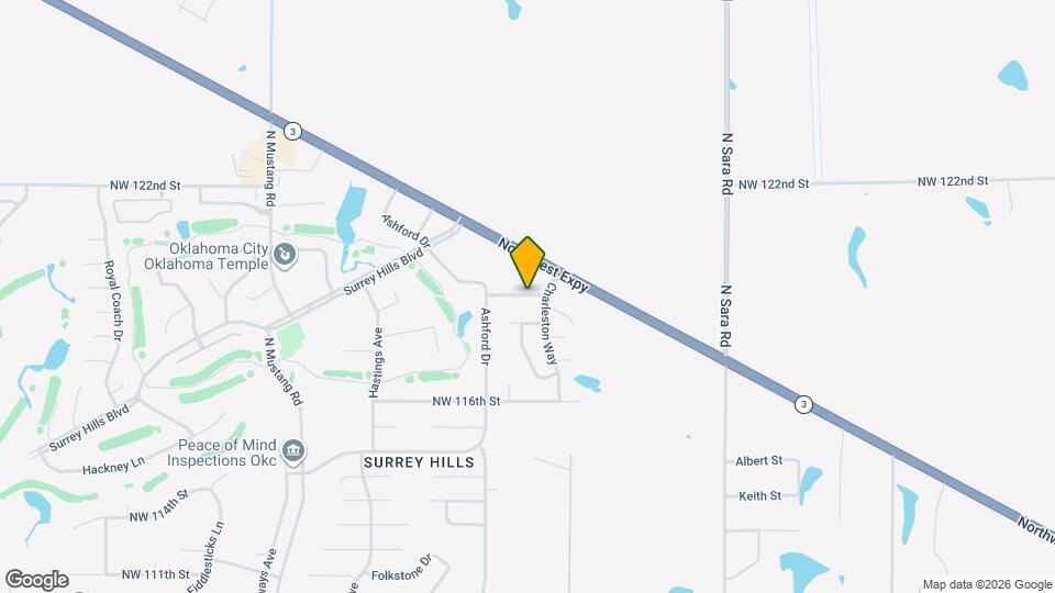 10910 NW 119th St Map and Location Details