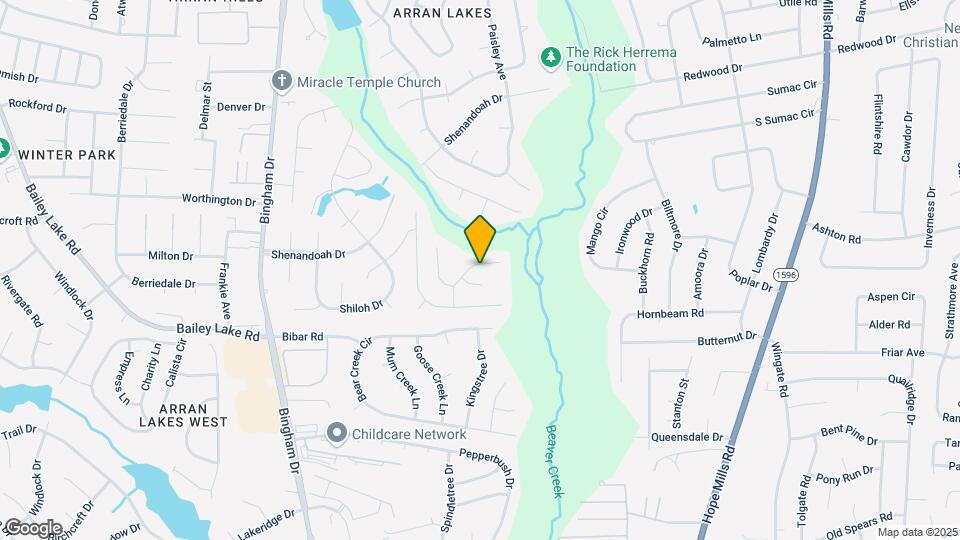 5731 Randleman St Map and Location Details