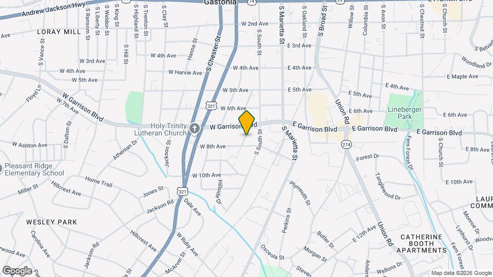 818 Gibbons St Map and Location Details