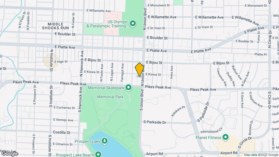 24 N Union Blvd Map and Location Details