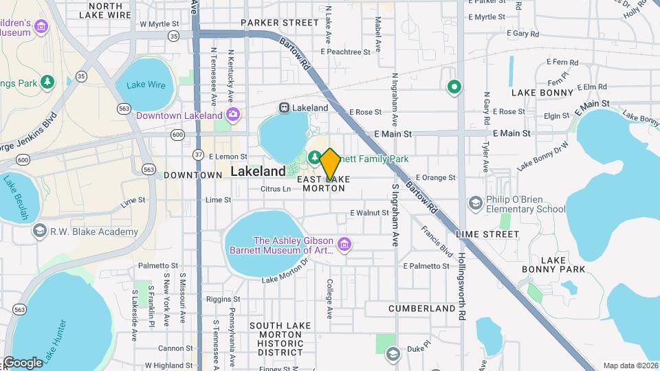 301 S Lake Ave Map and Location Details