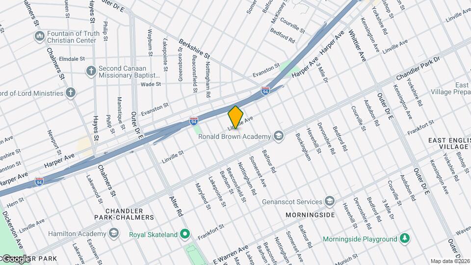 5791 Somerset Ave Map and Location Details