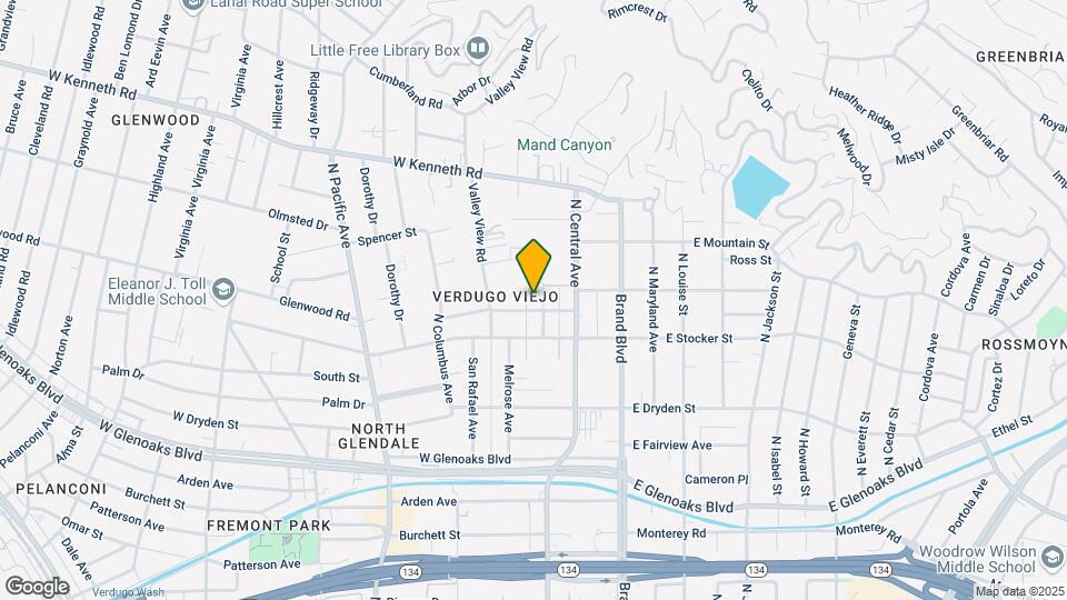 1229 Viola Ave Mapa y Detalles de la Ubicación