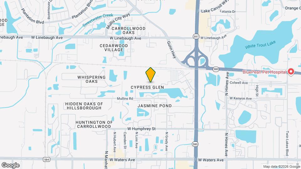 8845 Cypress Hammock Dr Map and Location Details