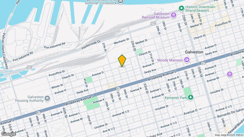 3515 Winnie St Map and Location Details