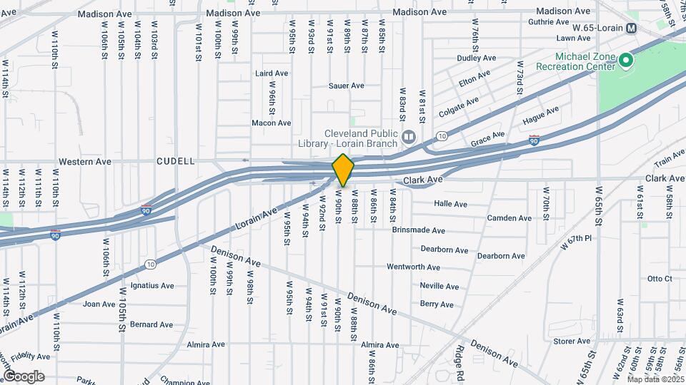 3111 W 90th St Map and Location Details