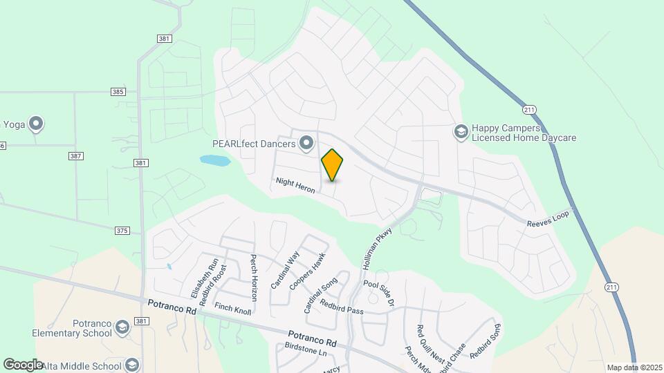 419 Eastern Phoebe Map and Location Details