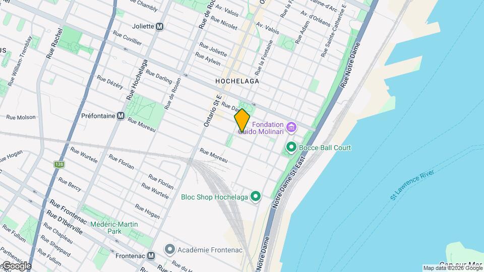 1661 Dézéry Rue Map and Location Details