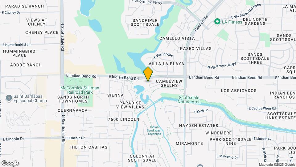 7708 E Pepper Tree Ln Map and Location Details
