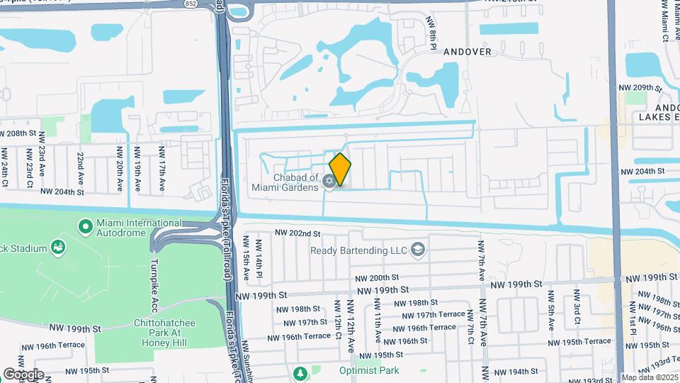 1220 NW 204th St Map and Location Details