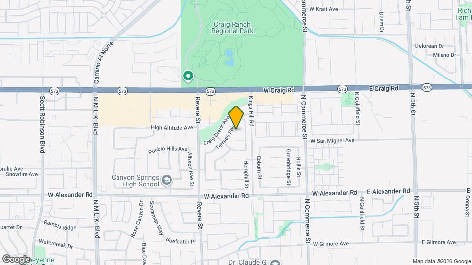 615 King Revere Ct Map and Location Details