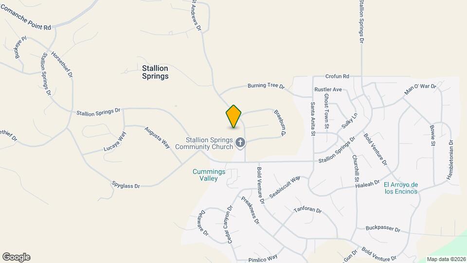 18241 St Andrews Dr Map and Location Details