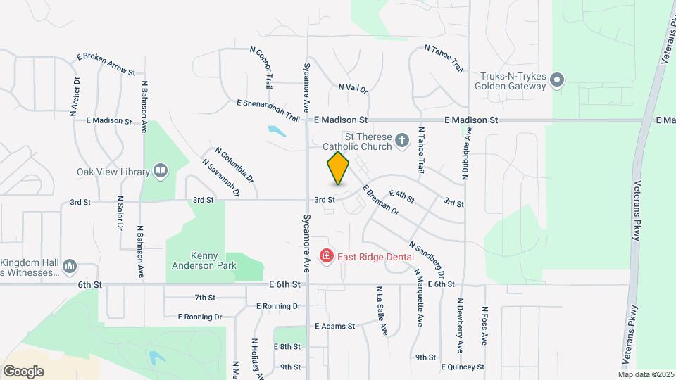 Quail Hollow Townhomes Map and Location Details