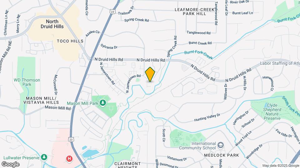 2156 Eagle Creek Ln Map and Location Details