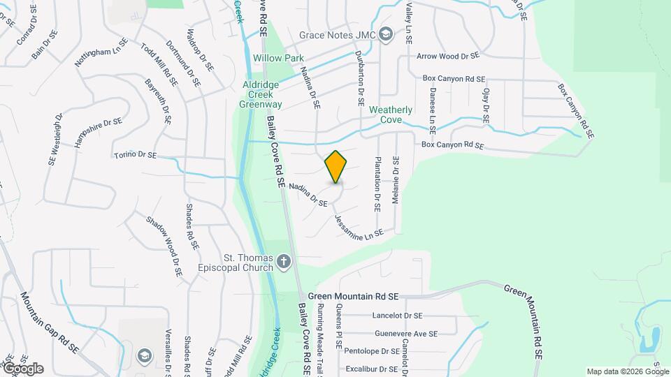 2010 Rangewood Cir SE Map and Location Details