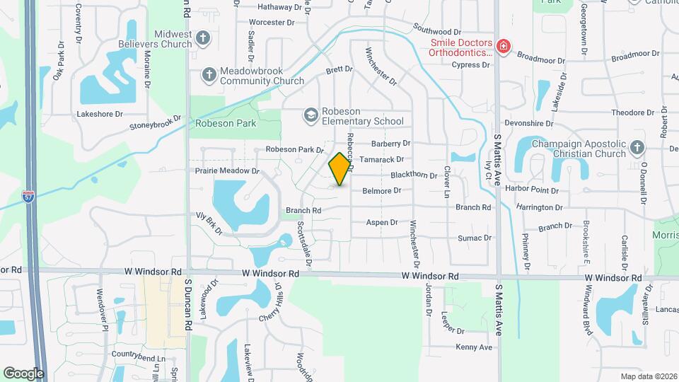 2401 Peppertree Pl Map and Location Details