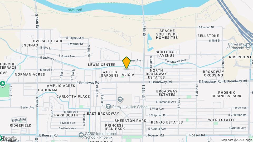 2233 E Wood St Map and Location Details