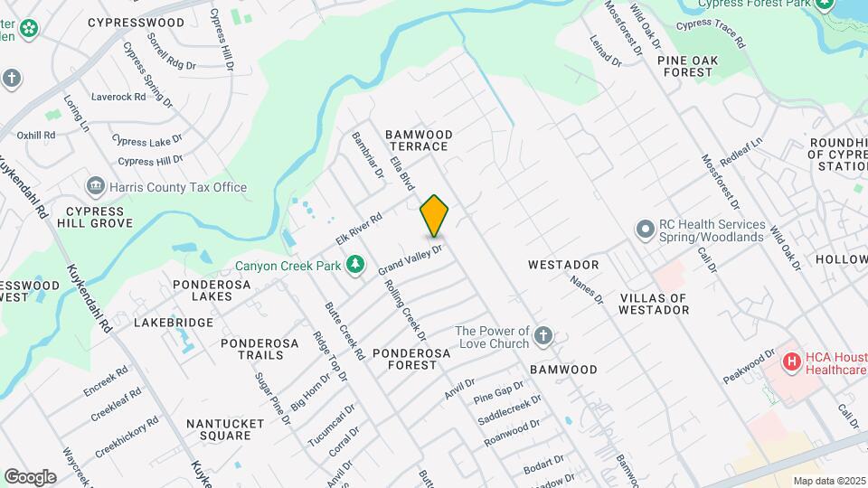 1406 Grand Valley Dr Map and Location Details