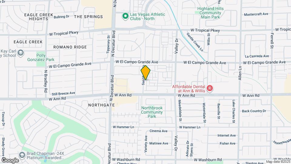 5653 Mt Athos St Map and Location Details