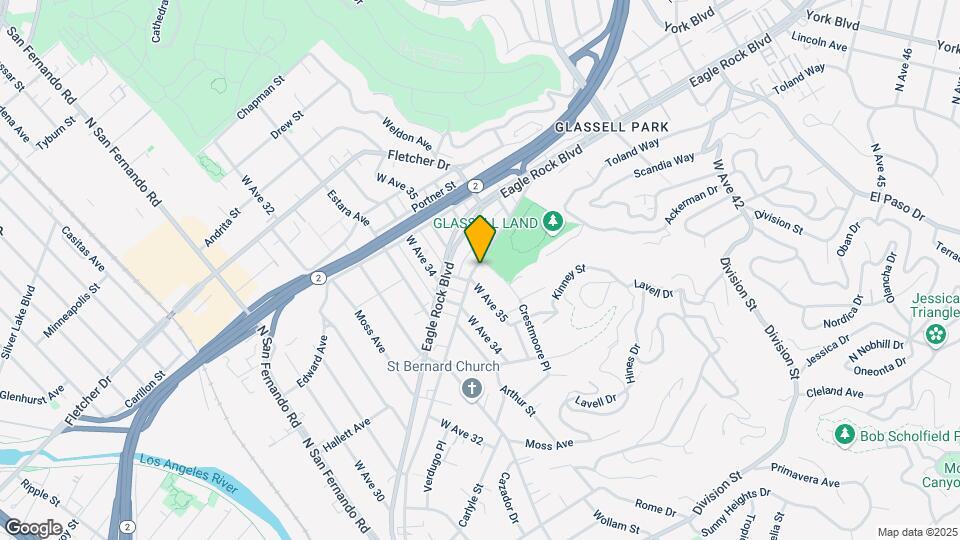 3516 Verdugo Rd Map and Location Details